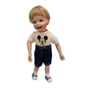 Ashton Drake Galleries "A Hug For Mickey" Doll Porcelain Boy Doll Only NO MICKEY